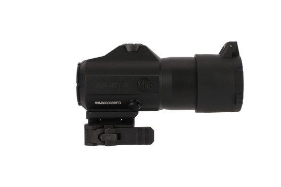The Sig Sauer Juliet 4 magnifier is IPX-8 rated waterproof up to 20 meters